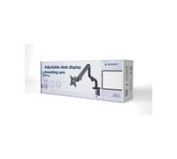 Gembird MA-DA1-02 Support Bureau Moniteur 13-32" (max 8kg) VESA 75x75/100x100, Inclinaison -45/+90°, Pivot 180°, Rotation 360°, Vérin à Gaz