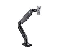 Gembird MA-DA1-03 Support écran 17"-35" (max 10 kg) VESA 75x75/100x100, Fixation bureau, Rotation 360°, Inclinaison -50°/+50°, Aluminium/Acier
