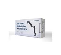 Gembird MA-DA1P-01 Support écran 17-32" (43.2-81.3cm), VESA 75x75/100x100, Bras articulé, Pivot -90/+90°, Inclinaison -35/+35°, 9kg Max.