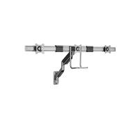Gembird MA-WA3-01 Support Mural Écran 17-27" (Max 6kg) VESA 75x75/100x100, Double Bras Articulé, Ressort à Gaz, Dimensions 538x1011x90mm
