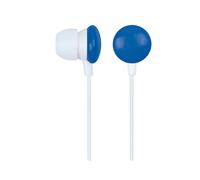 Gembird MHP-EP-001-B casque Intra-aural écouteur Bleu, Blanc - Casques (Intra-aural, écouteur, Avec fil, 50 - 18000 Hz, 0,9 m, Bleu, Blanc)