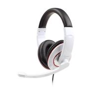 Gembird MHS-001-GW casque Avec fil Arceau Appels/Musique Blanc