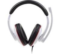 Gembird MHS-001-GW - Micro-casque - circum-aural - filaire - blanc brillant Blanc brillant G