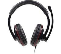 Gembird Micro-casque MHS-U-001 – circum-aural filaire – noir brillant