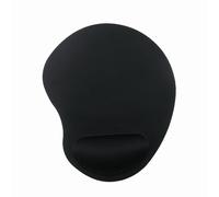 Gembird MP-ERGO-01 - Tapis de souris avec repose-poignets - noir Noir G