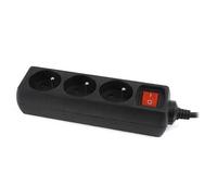 gembird multiprise eg psu3f 01 3 prises electriques