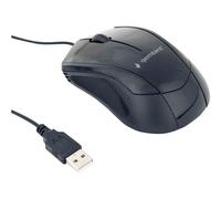 Gembird MUS-3B-02 - Souris - optique - 3 boutons - filaire - USB - noir - blister
