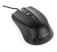 MUS-4B-01 - Souris - optique - 4 boutons - filaire - USB - noir - blister
