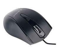 Gembird MUS-4B-02 - Souris - optique - 4 boutons - filaire - USB - noir - blister G
