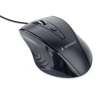 Gembird Souris MUS-4B-02 - optique, 4 boutons, filaire USB - noir - blister