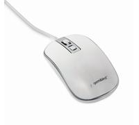 Gembird MUS-4B-06-WS Souris optique filaire, USB, 1200 DPI, blanc/argent