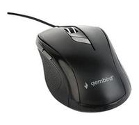Gembird MUS-6B-01 Souris USB optique noir 6 Boutons 400 dpi, 800 dpi, 1200 dpi, 1600 dpi