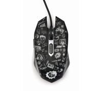 Gembird MUS-6B-GRAFIX-01 souris Bureau Droitier USB Type-A Optique 3600 DPI