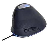 Gembird MUS-ERGO-03 Souris ergonomique filaire optique gris 6 Boutons 800 dpi,