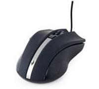 Gembird Souris USB MUS-GU-02 – Laser 2400 DPI, 6 boutons, filaire ambidextre, noir
