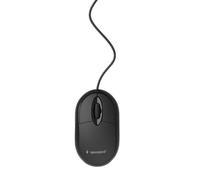 Gembird Souris MUS-U-01 USB optique 1000 DPI ambidextre 54 g Noir