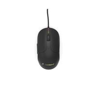 Gembird MUS-UL-02 Souris Gamer USB 2400 DPI, 6 Boutons, Rétroéclairage LED, Ambidextre, Câble 1.8m, Windows 10/11
