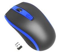 Gembird MUSW-107-B - Souris - optique - 4 boutons - sans fil - 2.4 GHz - récepteur sans fil USB - noir, bleu G