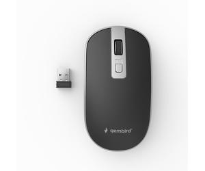 Gembird MUSW-4B-06-BS souris Bureau Ambidextre RF sans fil Optique 1600 DPI