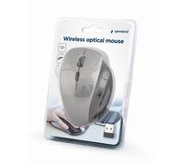 Gembird MUSW-6B-02-BG souris Bureau Droitier RF sans fil Optique 1600 DPI