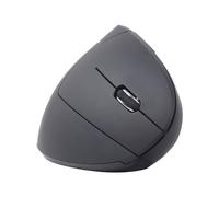 Gembird MUSW-ERGO-01 - Souris verticale - ergonomique - pour droitiers - 6 boutons - sans fil - 2.4 GHz - récepteur sans fil USB - noir