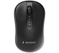 Gembird MUSW2-4B-01 souris Maison Ambidextre RF sans fil + Bluetooth Optique 1600 DPI