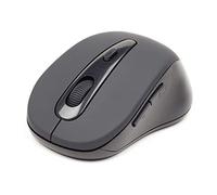 Gembird MUSWB2 Souris Bluetooth Optique 1600 DPI Droitier Noir, Gris - Souris (Droitier, Optique, Bluetooth, 1600 DPI, 56 g, Noir, Gris)