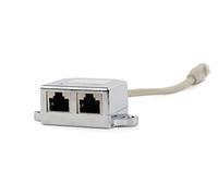 Gembird NCA-SP-02 séparateur Voix-données Blanc - Séparateurs Voix-données (Blanc, 0,15 m, Chine, RoHS CE, 200 mm, 68 mm)