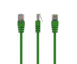 Gembird Patch Cord Cat.5e UTP 0.25m câble de réseau Vert 0,25 m Cat5e U/UTP (UTP)