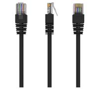 Gembird Patch Cord Cat.5e UTP 10m câble de réseau Noir Cat5e U/UTP (UTP)