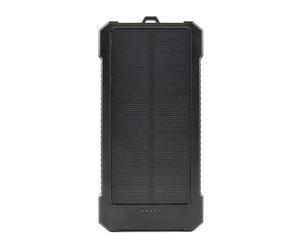 Gembird PB10-SOLAR-1 banque d'alimentation électrique Lithium Polymère (LiPo) 10000 mAh Noir