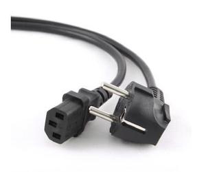 Gembird PC-186 câble électrique Noir 1,8 m CEE7/4 Coupleur C14