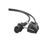Gembird PC-186 câble électrique Noir 1,8 m CEE7/4 Coupleur C14