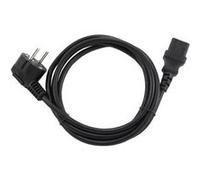Dexlan Cordon d'alimentation secteur standard 1,8 m Noir