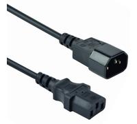 Gembird PC-189-VDE Câble d'alimentation 1.8m C14-Coupleur C14-Coupleur Noir (PC-189-VDE)