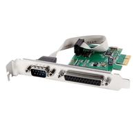 Gembird PEX-COMLPT-01 carte et adaptateur d'interfaces Interne Parallèle, RS-232