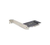Gembird PEX-M2-01 Carte Adaptateur PCIe vers M.2 NVMe, Supporte PCIe 3.0, Formats 2242/2260/2280, Dimensions 101x55x12mm