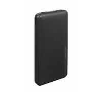 Gembird Powerbank 10000 mAh - Chargeur Rapide Portable, Noir