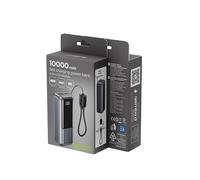 Gembird Powerbank avec LCD 10000 mAh Gris