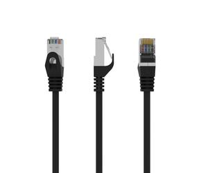 Gembird PP6-1M/BK câble de réseau Noir Cat6 F/UTP (FTP)
