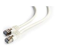 Cablexpert - Cordon de raccordement - RJ-45 (M) pour RJ-45 (M) - 3 m - FTP - CAT 6 - bloqué, moulé - blanc