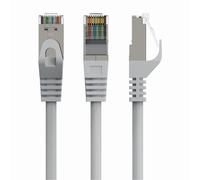 Cablexpert - Cordon de raccordement - RJ-45 (M) pour RJ-45 (M) - 2 m - S/FTP - CAT 6a - moulé - gris