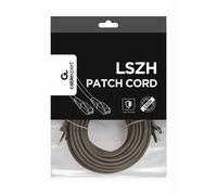 Gembird PP6A-LSZHCU-BK-10M câble de réseau Noir Cat6a S/FTP (S-STP)