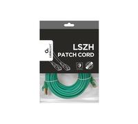 Gembird PP6A-LSZHCU-G-30M Câble Réseau Cat6 S/FTP (S-STP) 30m Vert, Connecteurs RJ-45 Mâle Plaqué Or, Blindé LSZH, AWG27, 500MHz