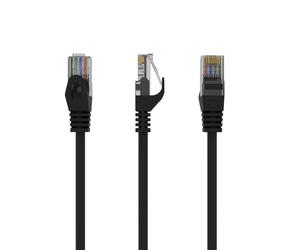 Gembird PP6U-0.25M/BK câble de réseau Noir 0,25 m Cat6 U/UTP (UTP)