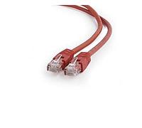 Cablexpert - Cordon de raccordement - RJ-45 (M) pour RJ-45 (M) - 25 cm - UTP - CAT 6 - moulé, bloqué - rouge
