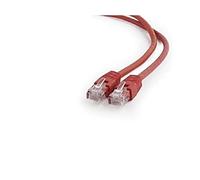 Gembird PP6U-1M câble de réseau Cat6 U/UTP (UTP) Rouge - Câbles de réseau (1 m, Cat6, U/UTP (UTP), RJ-45, RJ-45, Rouge)