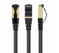 Gembird PP8-LSZHCU-BK-1M câble de réseau Noir Cat8 S/FTP (S-STP)