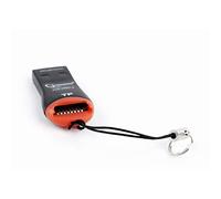 Gembird Lecteur de carte FD2-MSD-3 Externe microSD/microSDHC USB 2.0 Noir/Rouge