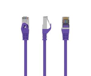 Gembird RJ45/RJ45 Cat6 0.5m câble de réseau Violet 0,5 m F/UTP (FTP)